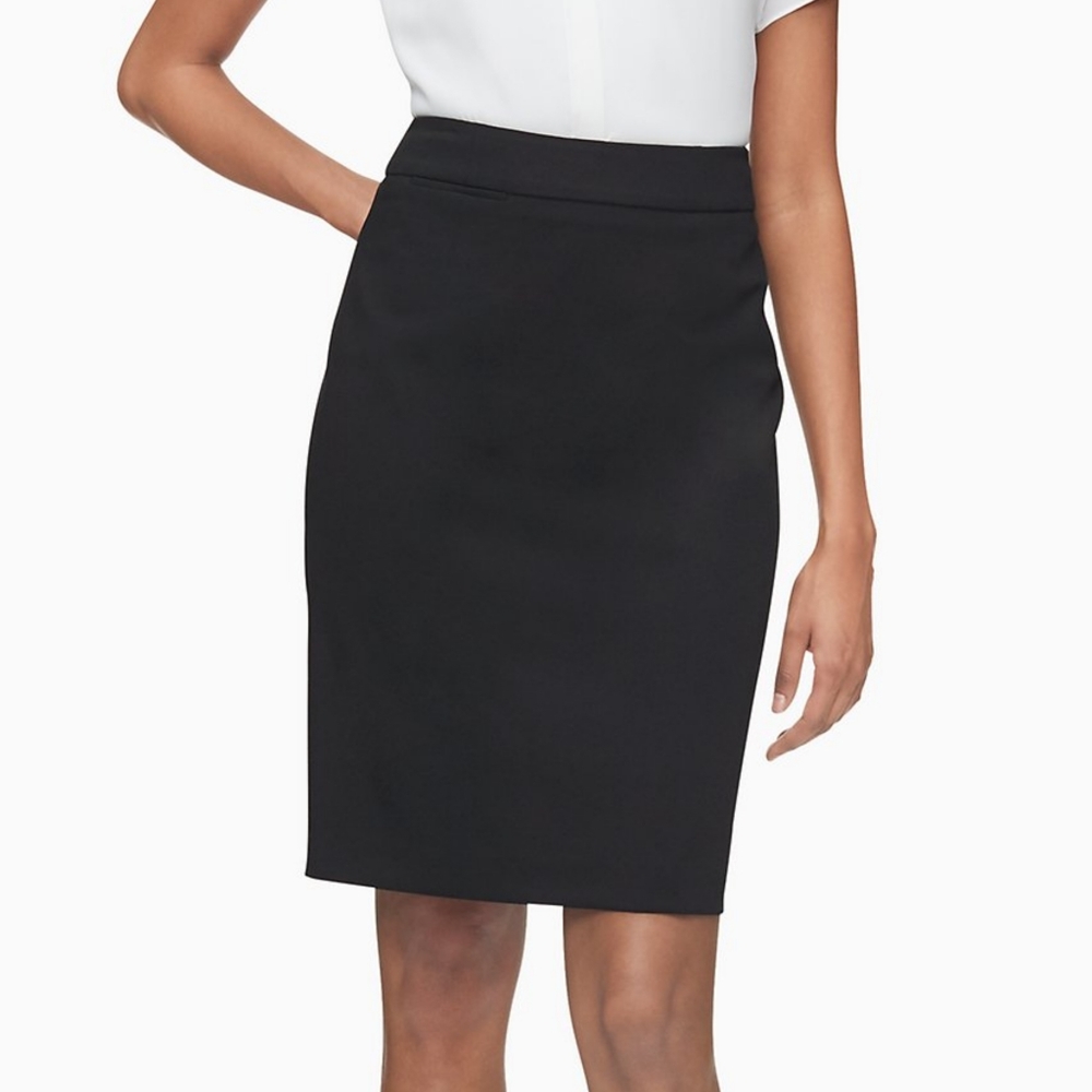 Calvin Klein | Black Pencil Skirt